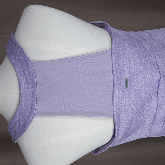 Mondetta lavender purple racerback athletic travel dress, size large - Picture 6 of 10